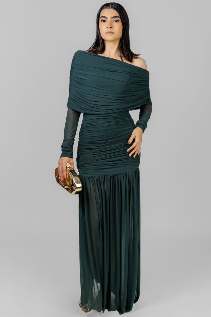 VESTIDO LARGO MESH