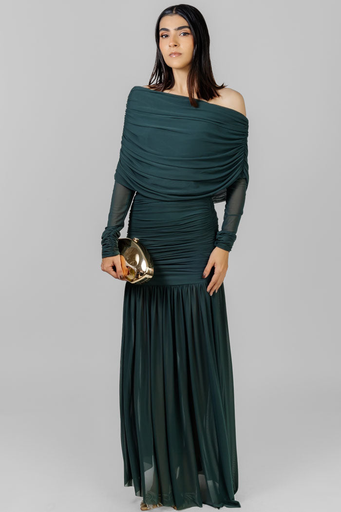 VESTIDO LARGO MESH