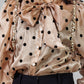 BLUSA DOTS LAZO