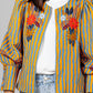 CHAQUETA STRIPES BORDADA