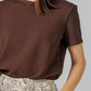 BLUSA BÁSICA CHOCOLATE