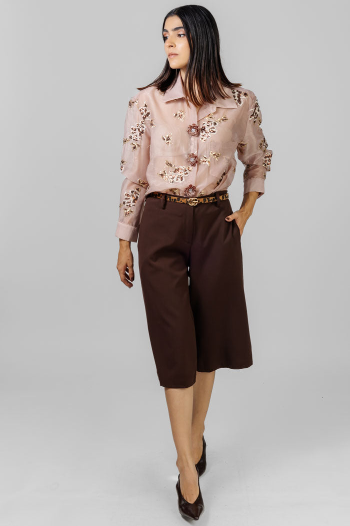 BLUSA TRANSPARENCIA FLORES