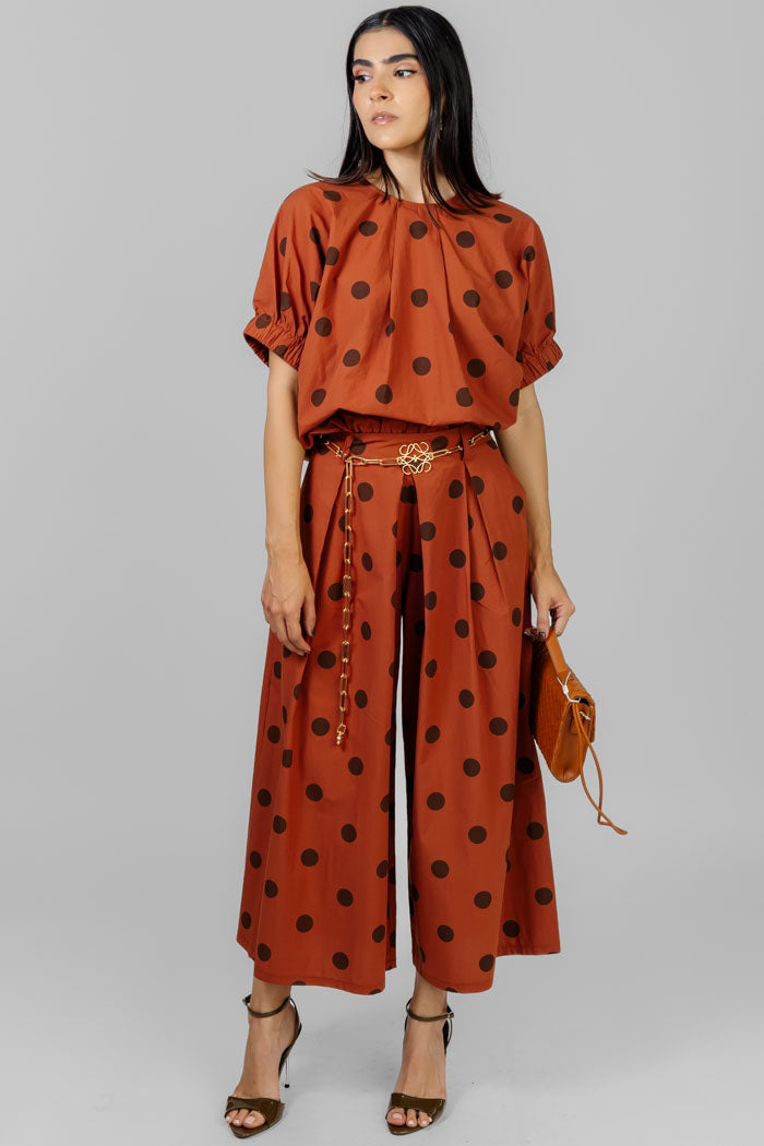 CONJUNTO POLKA DOTS