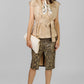 FALDA MIDI ANIMAL PRINT