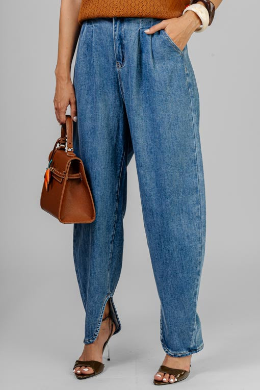 PANTALON DENIM PINZAS