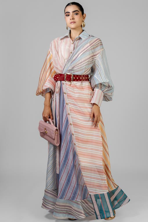 VESTIDO RAYAS COLORES