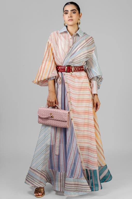 VESTIDO RAYAS COLORES