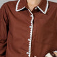 BLUSA RIBETE BORDADO