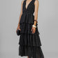 VESTIDO POLKA NEGRO