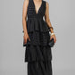 VESTIDO POLKA NEGRO