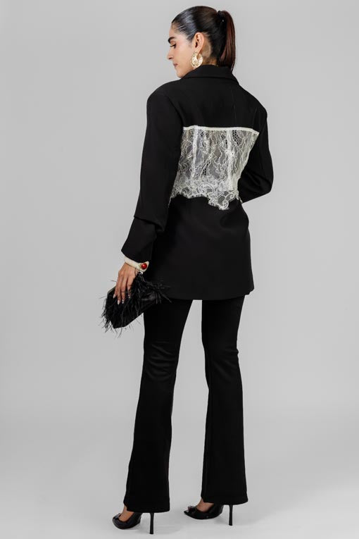 SACO CORSET ENCAJE