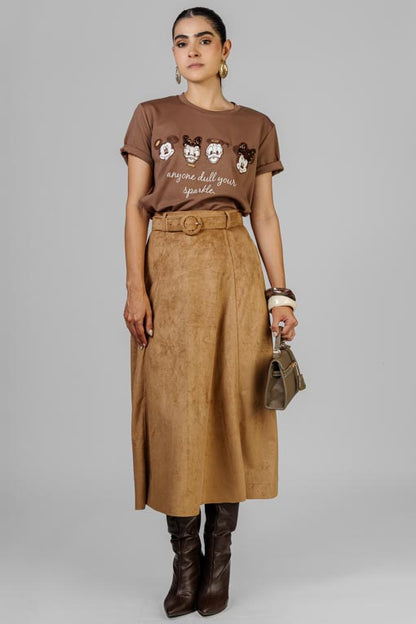 PLAYERA DIBUJOS BORDADOS