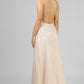 VESTIDO LENTEJUELA CHAMPAGNE
