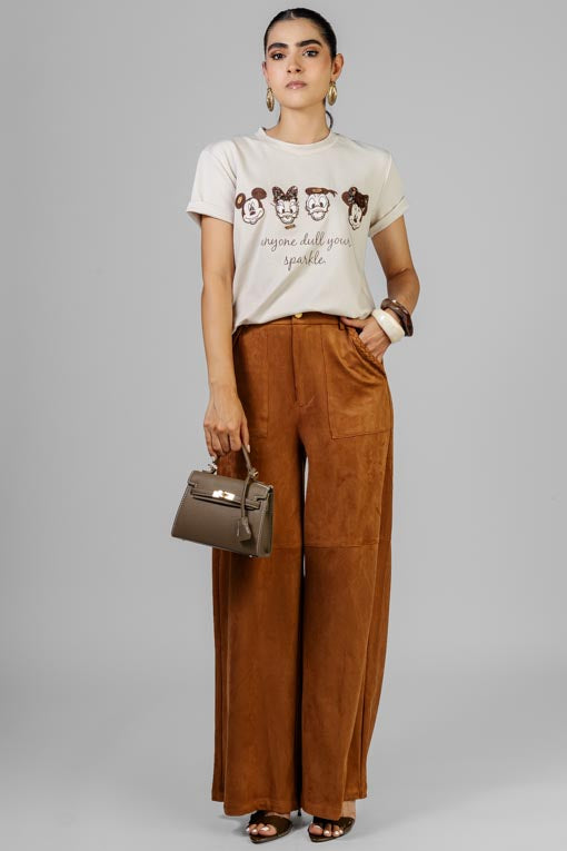 PLAYERA DIBUJOS BORDADOS