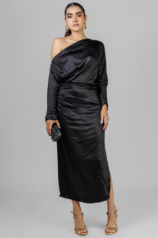 VESTIDO NEGRO GLAM