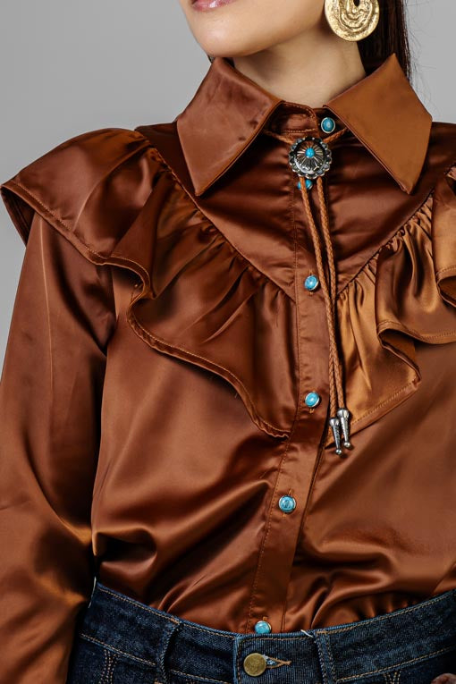 CAMISA SATINADA CHERIFF