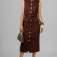 VESTIDO TWEED MOKA