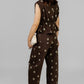 CONJUNTO PEPLUM DOTS