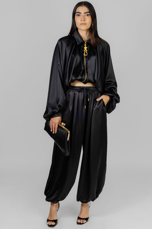 CONJUNTO SATINADO JOGGER