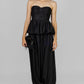 CONJUNTO PEPLUM NEGRO