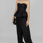 CONJUNTO PEPLUM NEGRO