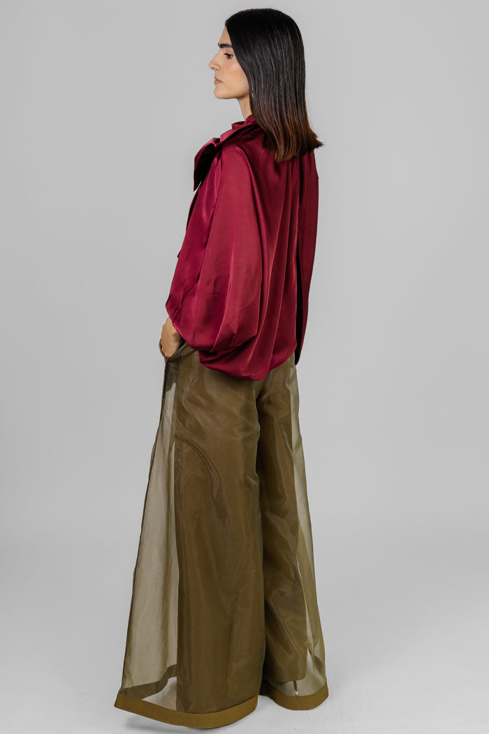 BLUSA LAZO ELEGANTE