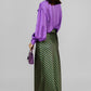 FALDA MIDI STRIPED