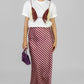 FALDA MIDI STRIPED