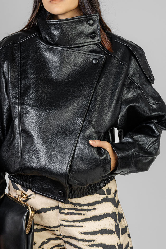 CHAMARRA ESTILO BIKER