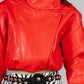 CHAMARRA ROJA CROP