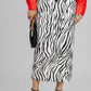FALDA PRINT CEBRA