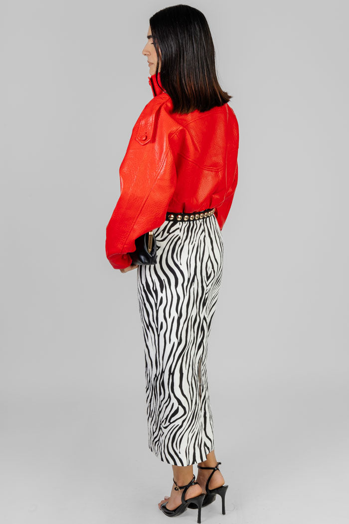 FALDA PRINT CEBRA
