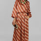 CONJUNTO STRIPED SATIN