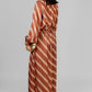 CONJUNTO STRIPED SATIN