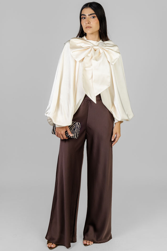 BLUSA LAZO ELEGANTE
