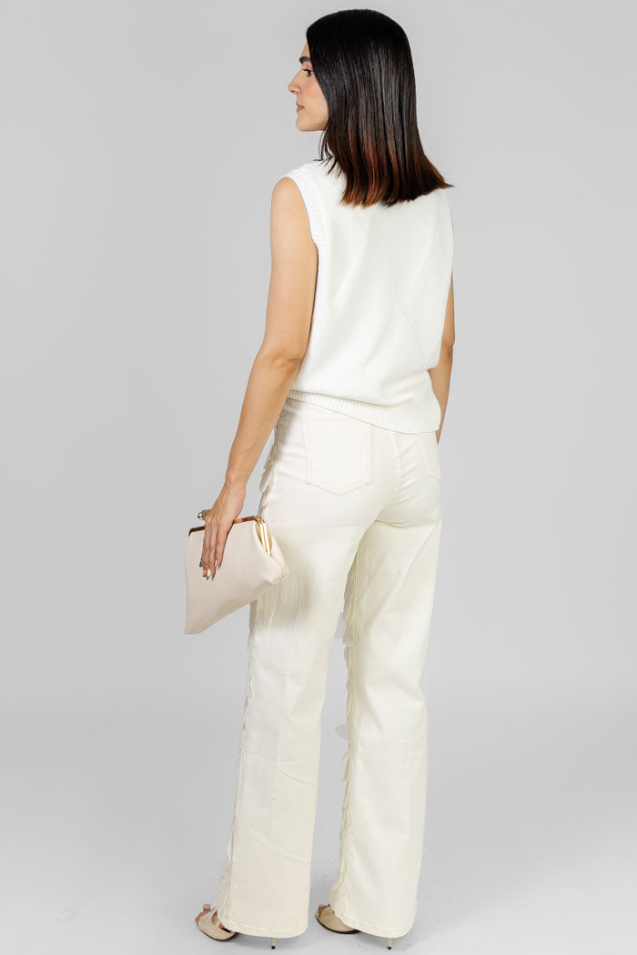PANTALÓN SEQUIN DETAIL