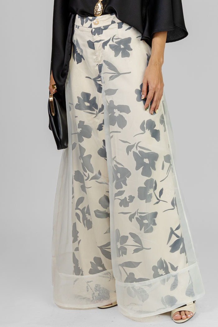 PANTALÓN PALAZZO FLORAL