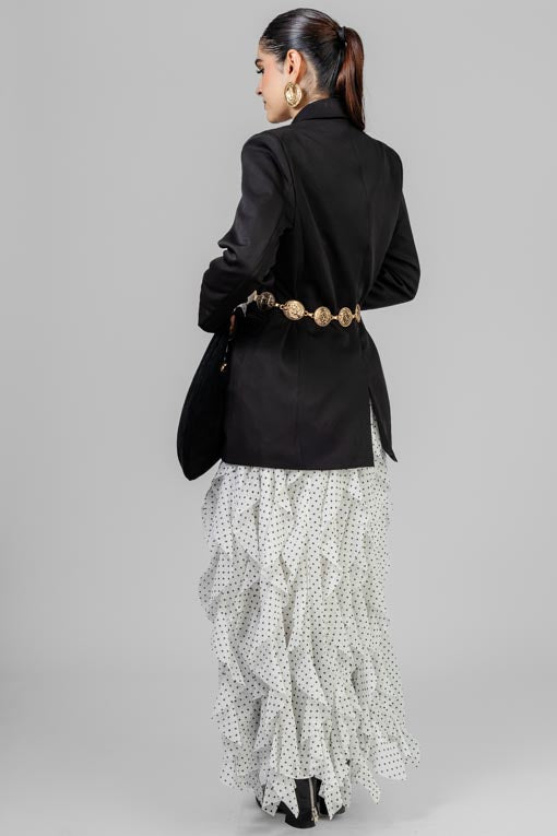 SACO CLASICO NEGRO