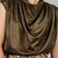 BLUSA GAMUZA DRAPEO