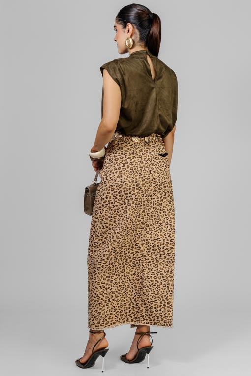 FALDA RECTA PRINT