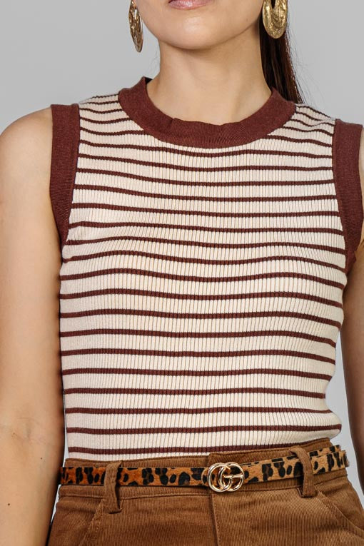 BLUSA TEJIDO RAYAS