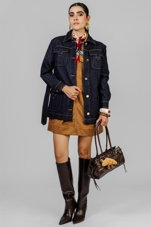 CHAQUETA CASADORA DENIM