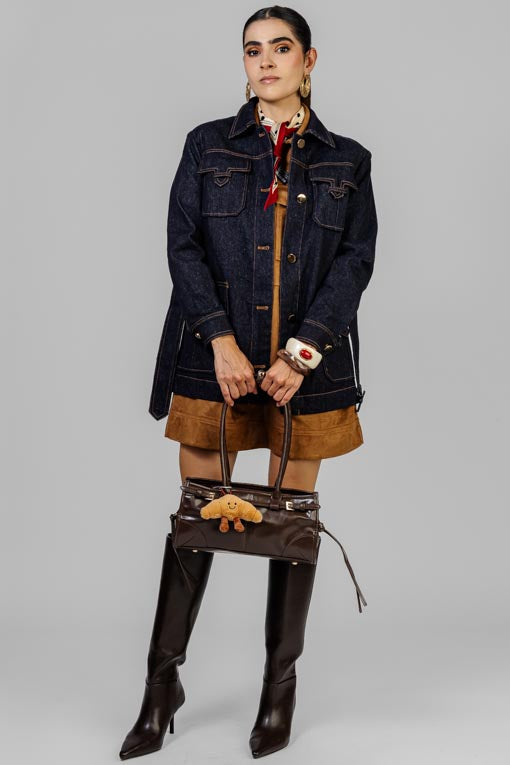 CHAQUETA CASADORA DENIM