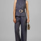 CONJUNTO CHALECO GRIS
