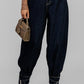 PANTALON DENIM PUÑOS AJUSTADOS