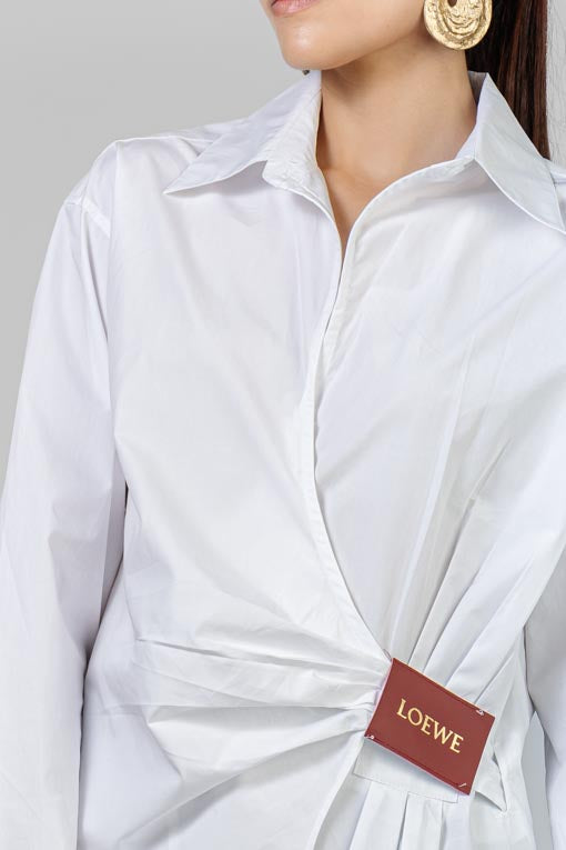 BLUSA DRAPEADO LATERAL
