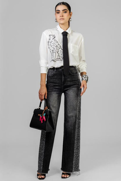 CAMISA LEOPARDO LENTEJUELA