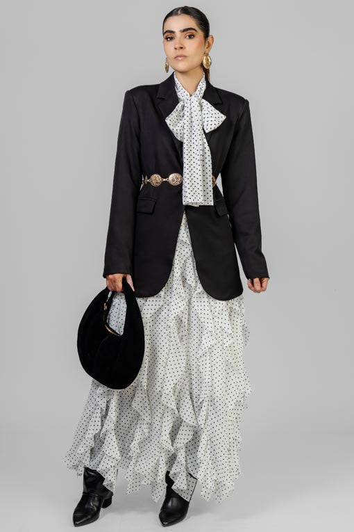 SACO CLASICO NEGRO