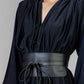 VESTIDO DRAPEADO NEGRO