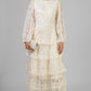 VESTIDO ORGANZA BORDADA